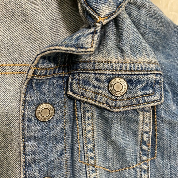 H&M demon blue toddler jacket -1 1/2-2y - Picture 8 of 9